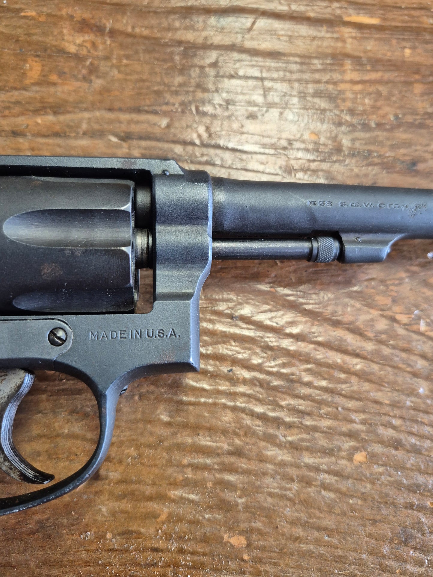 WW2 Smith & Wesson "Victory" Service revolver.