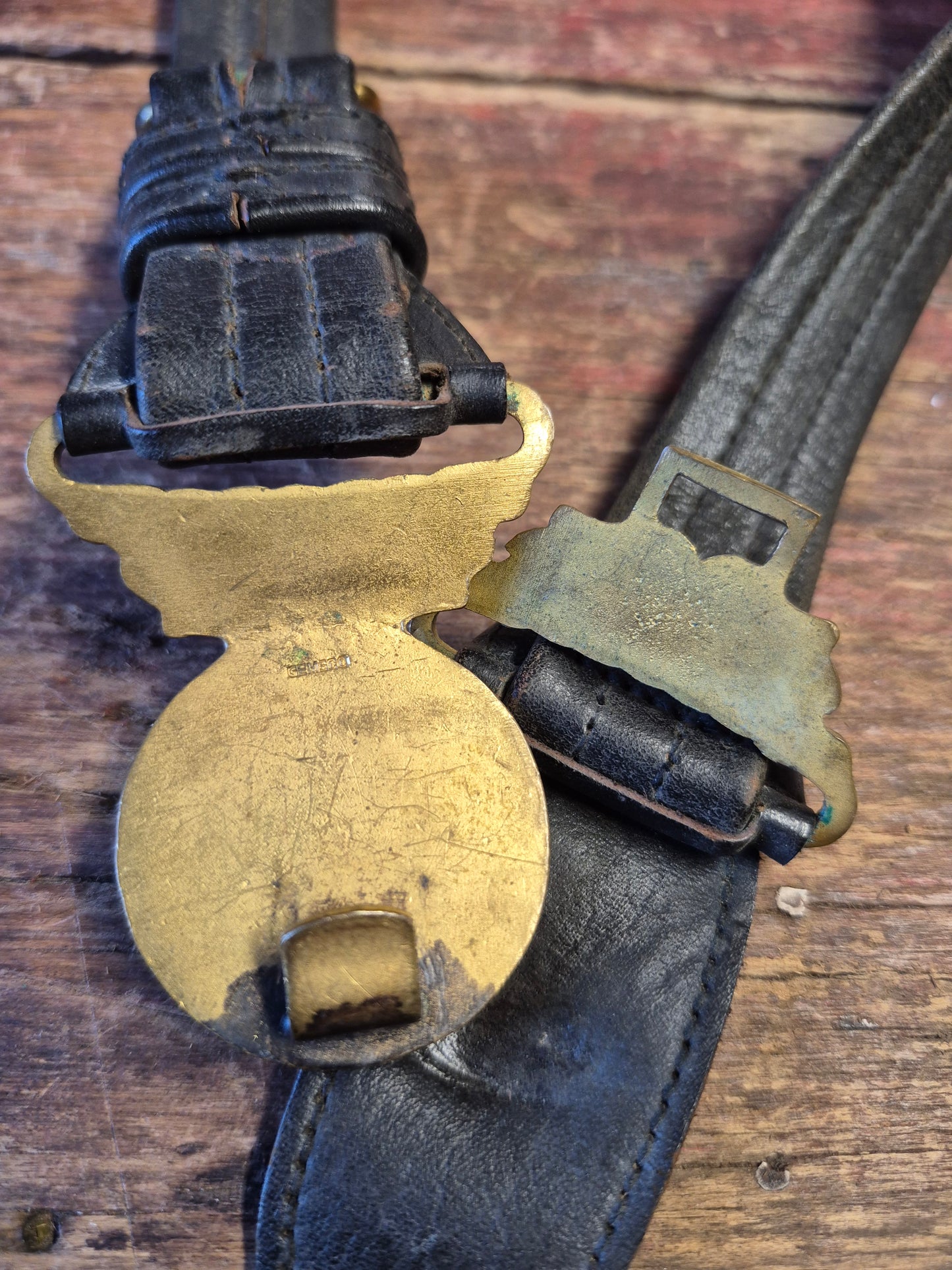 WW2 US Navy Dress Sword Belt