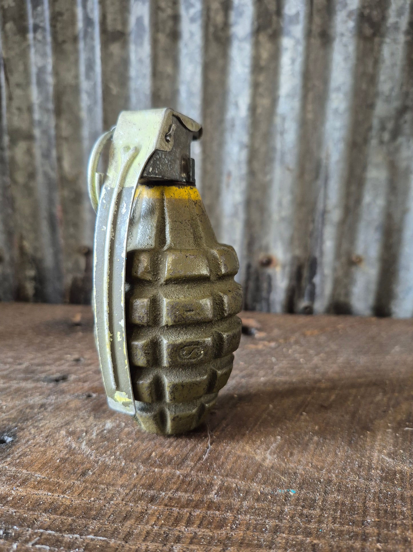 Inert WW2 Mk2 Fragmentation Grenade "Pineapple"
