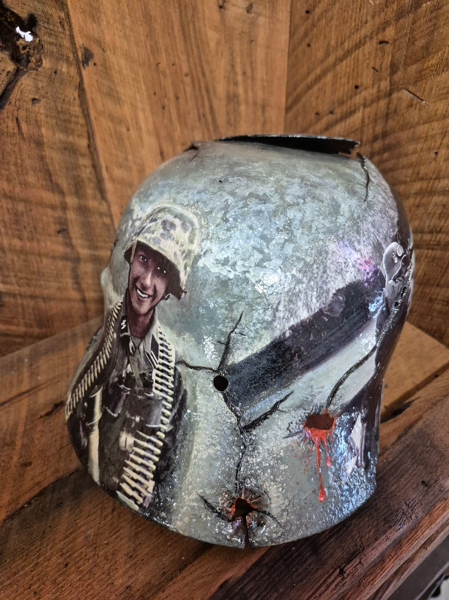 Trench Art Signed Jatving JK