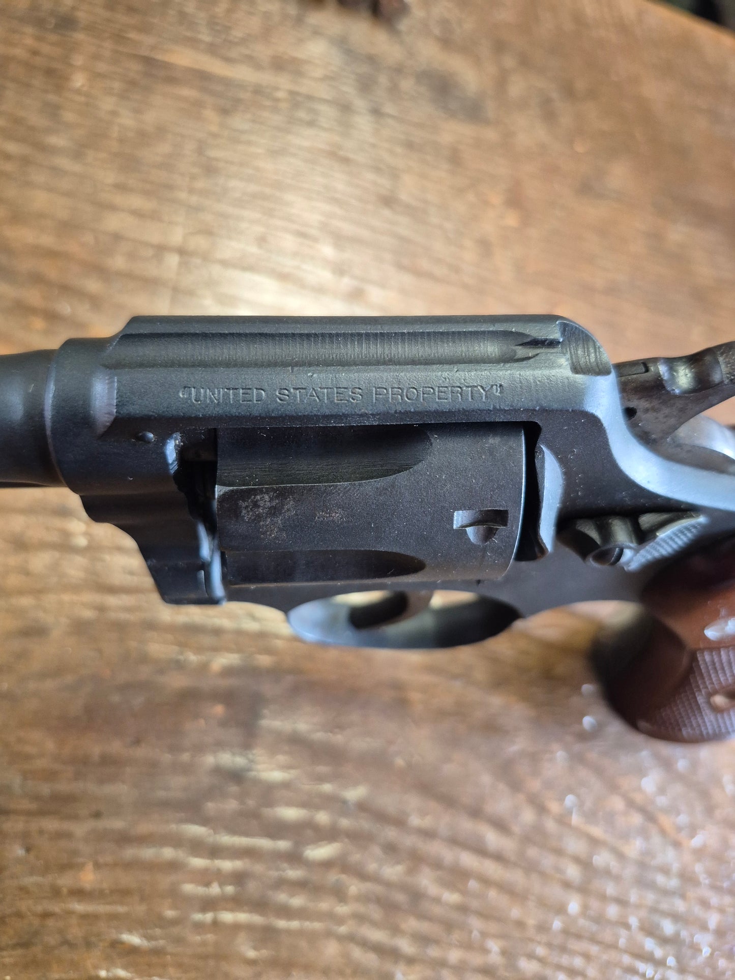 WW2 Smith & Wesson "Victory" Service revolver.