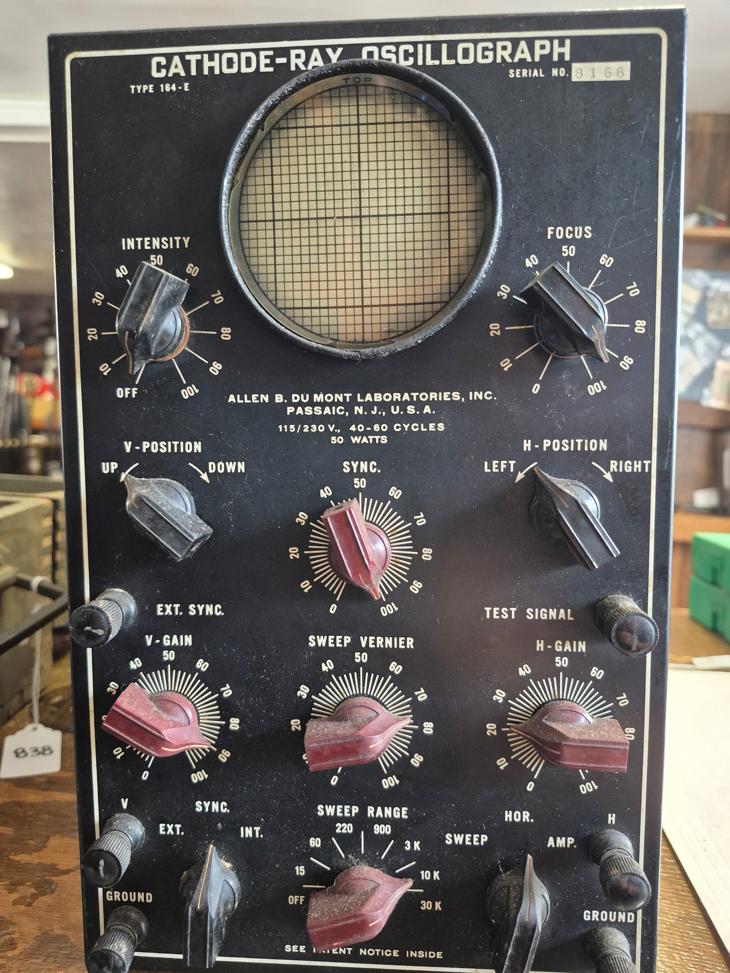 Cathode-Ray Oscillograph Type 164-E