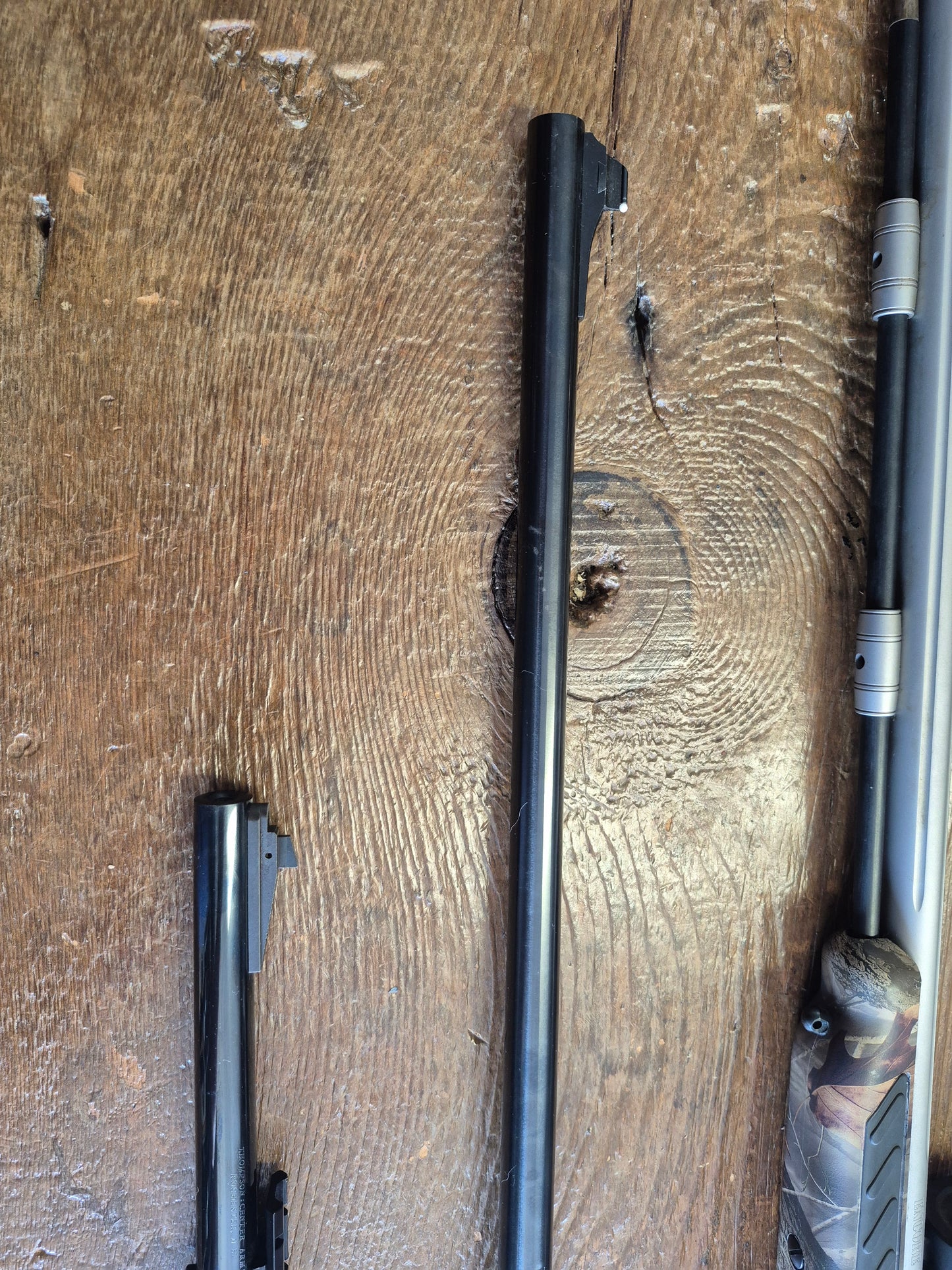 TC ENCORE BARRELS (2) & 1 Contender barrel