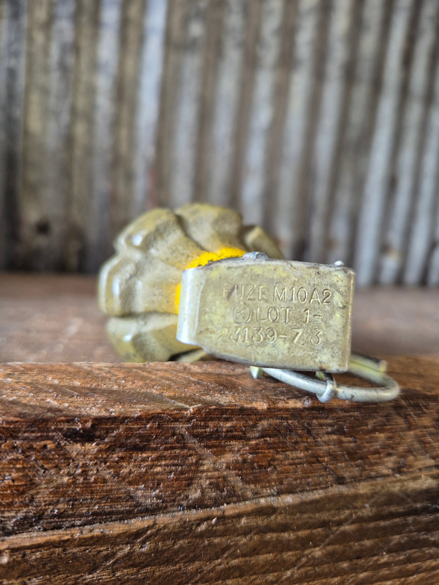 Inert WW2 Mk2 Fragmentation Grenade "Pineapple"