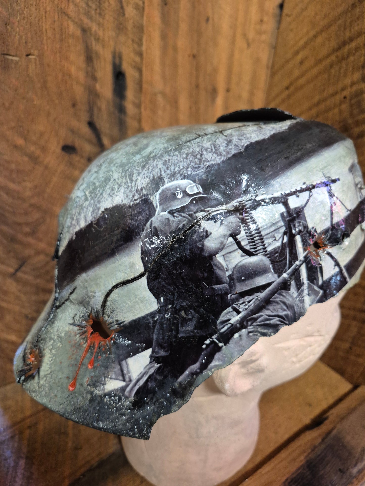 Trench Art Signed Jatving JK