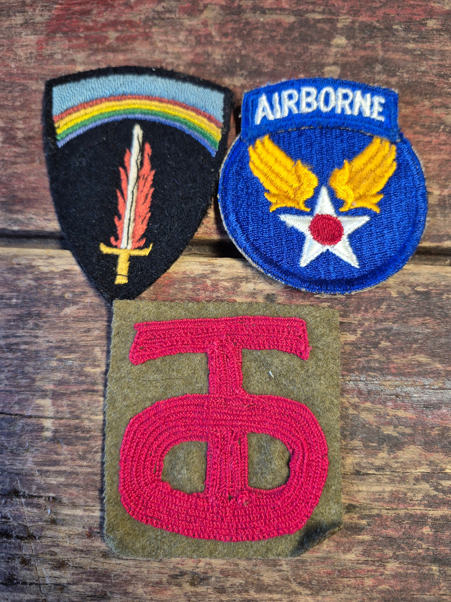 Pins Patches & Medals