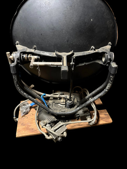 WWII U.S. Navy AS-17A/APS Radar Antenna Scanner Assembly