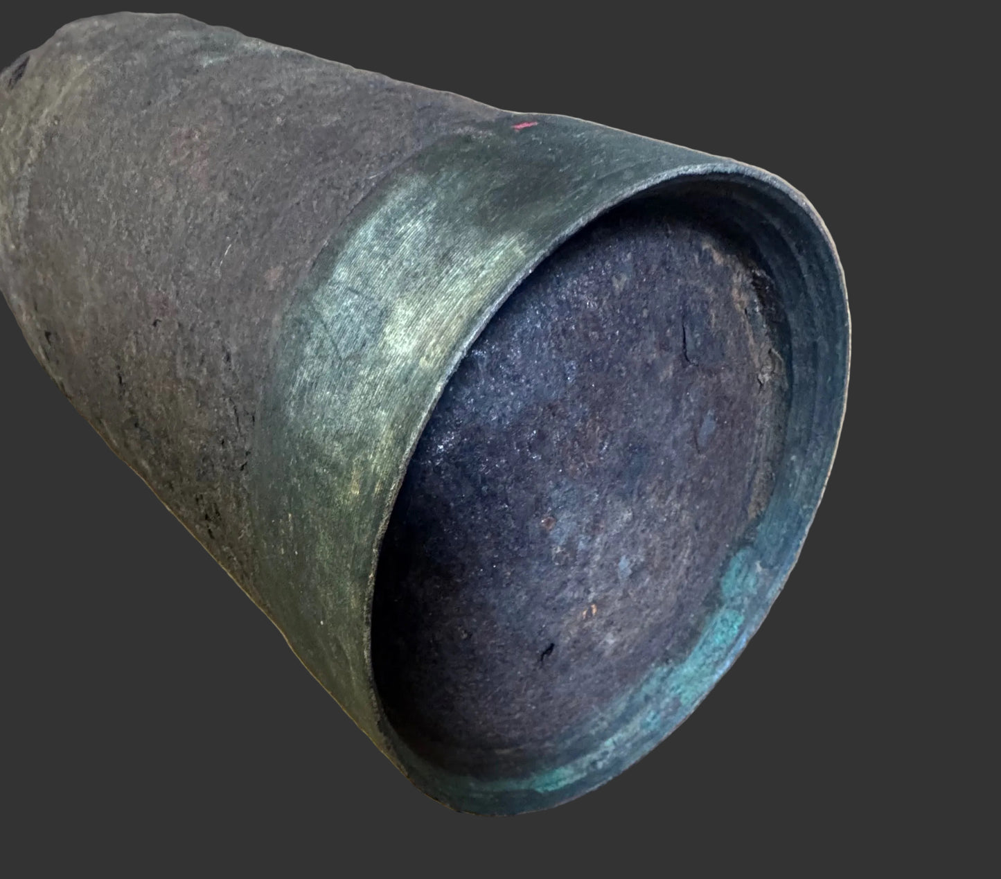 Massive Civil War 200-Pound Parrott Rifle Shell – 94 lb Inert Siege Artillery Projectile with Original Copper Sabot