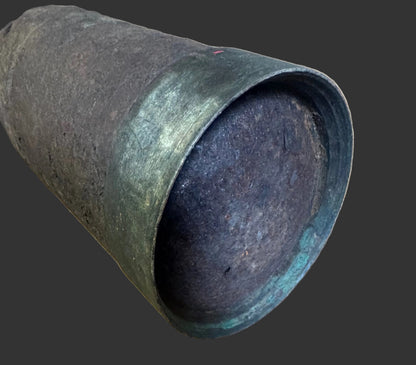 Massive Civil War 200-Pound Parrott Rifle Shell – 94 lb Inert Siege Artillery Projectile with Original Copper Sabot