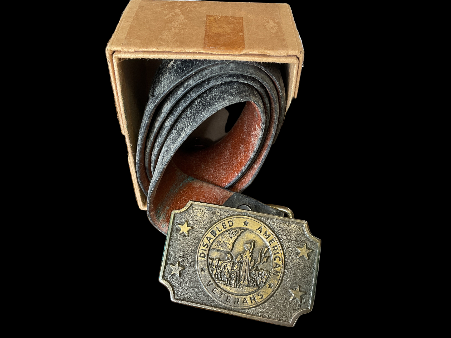 WWII Disabled Veteran Belt in Original Box