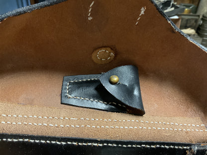 German WWII Walther P38 Style Leather Holster A. Fischer Berlin 1939 Reproduction