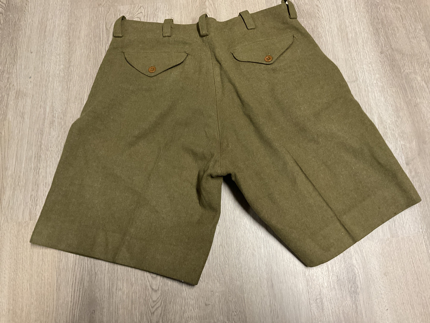 WWII - Korea Wool Army Uniform Pants cut down to Shorts