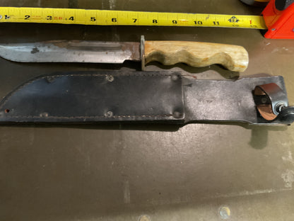 WWII Theatre Knife bone handle