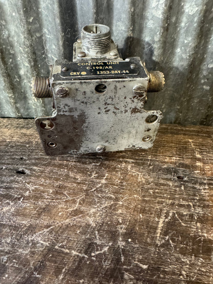 WWII U.S. Army Air Forces C-198/AR ARQ-8 Radio-Jamming Amplifier Control Unit