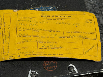 WWII AN/APN-12 Radar Video Gate Unit MX-284/APN-12