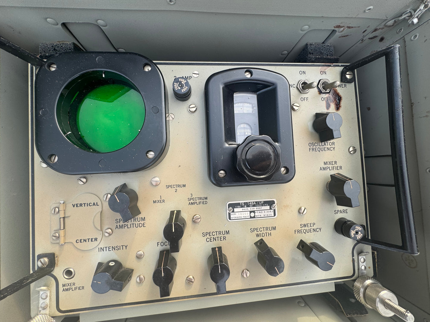 TS-148A/UP Military Spectrum Analyzer / RF Test Set