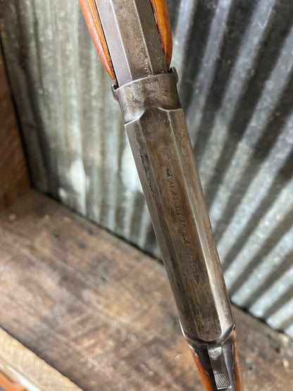 Marlin Model 1893 Lever Action Rifle – .38-55 – Antique – Shooter Grade