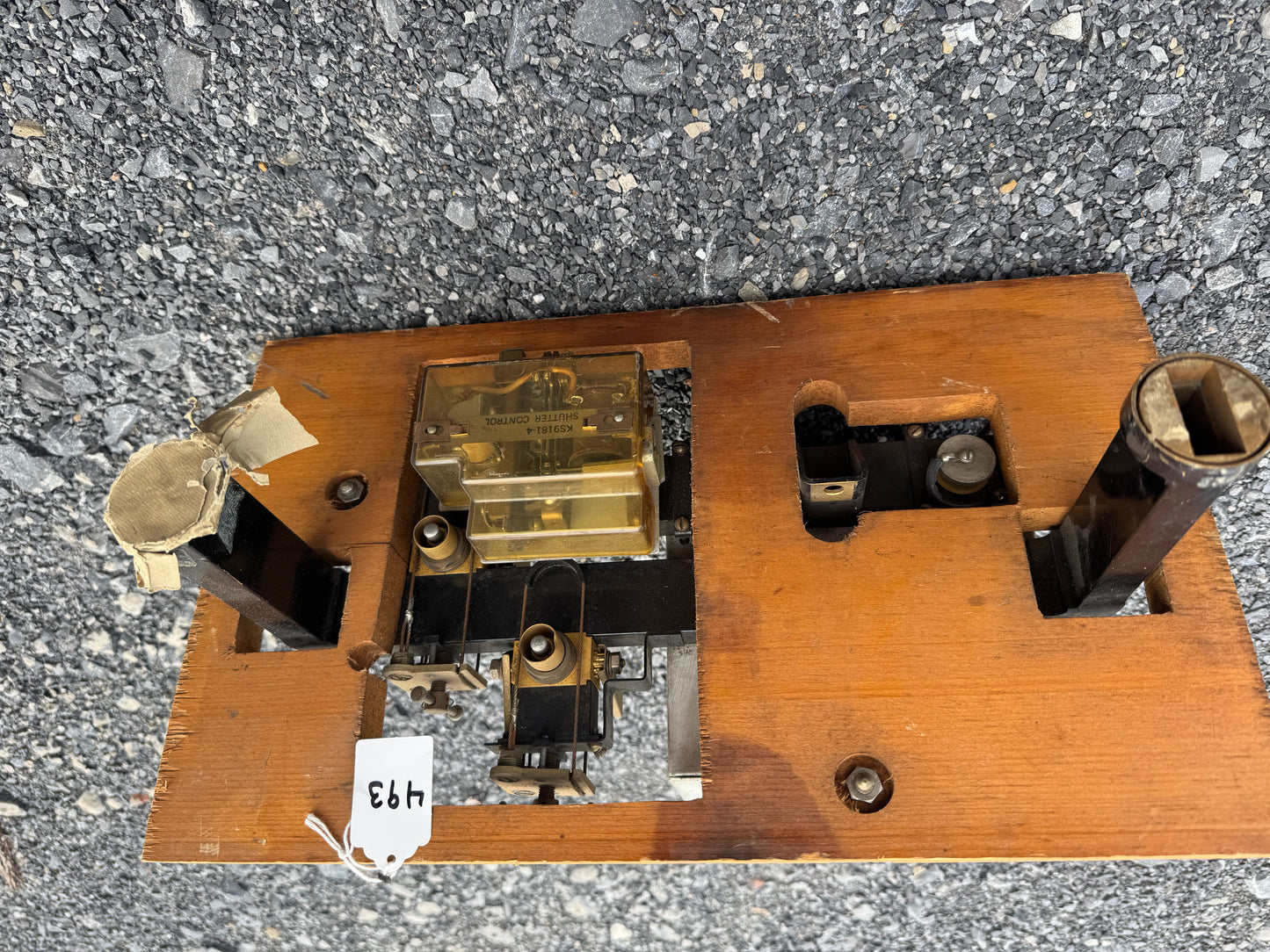 MILITARY KS9181-4 SHUTTER CONTROL OPTICAL SCANNING ASSEMBLY