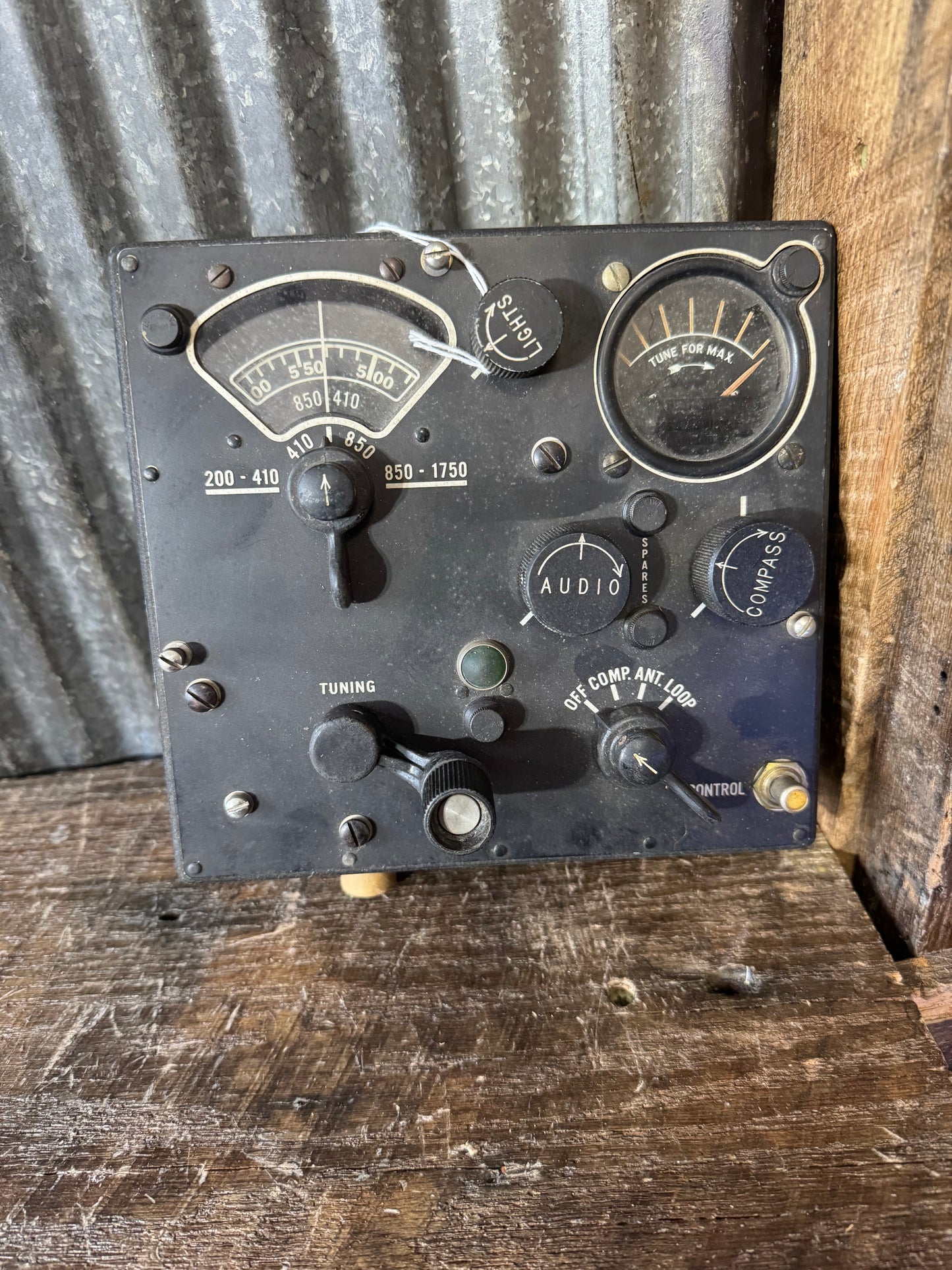 WWII U.S. Army Signal Corps BC-432-B Radio Control Box