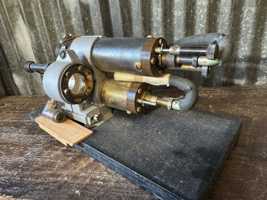 Dual Chicago 42K106851 Magnetron Assembly WWII Airborne Radar Microwave Tube