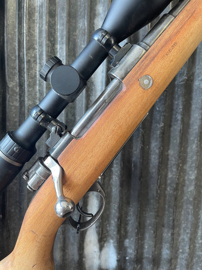 Commercial German Mauser Model 1908 Sporter 7x57 Mauser w/ Burris Scope