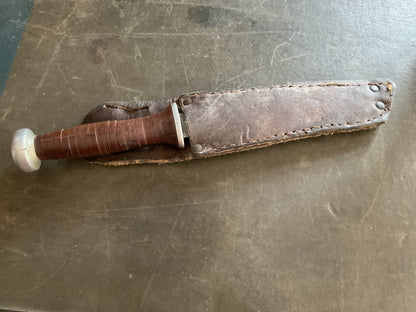 WWII Theatre Knife (brown handle dagger)