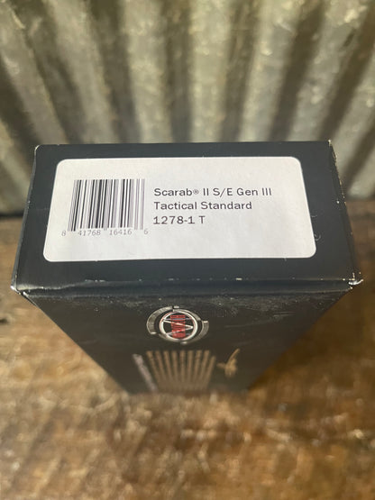 Microtech Scarab II S/E Gen III Tactical Standard OTF Knife — Like New in Box