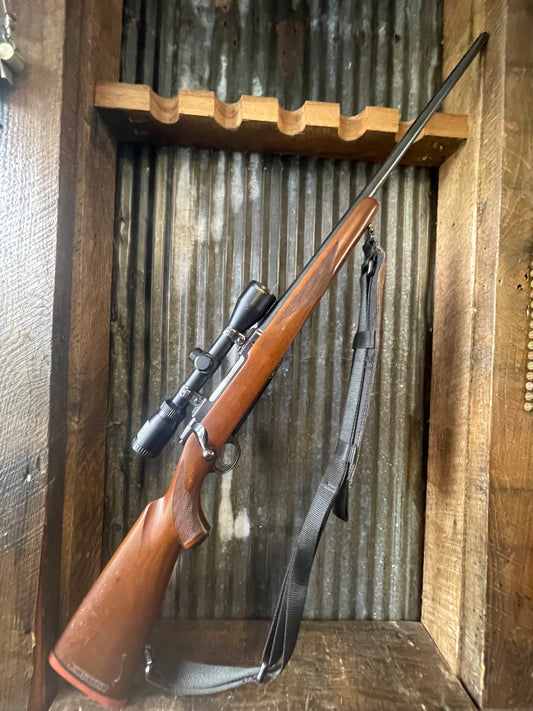 Ruger M77 Tang Safety Heavy Barrel .25-06 Remington with Bushnell Trophy 3-9x Scope