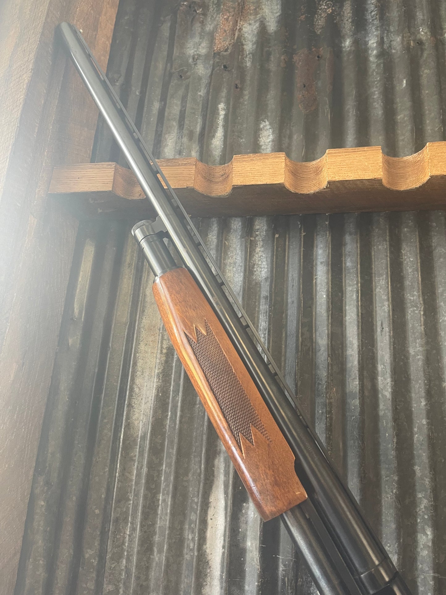 Mossberg 500 Pump-Action Shotgun – 12 Gauge – Vent Rib Barrel – Good Used Condition