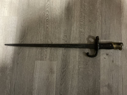 French Model 1897 Gras Sword Bayonet-No Scabbard