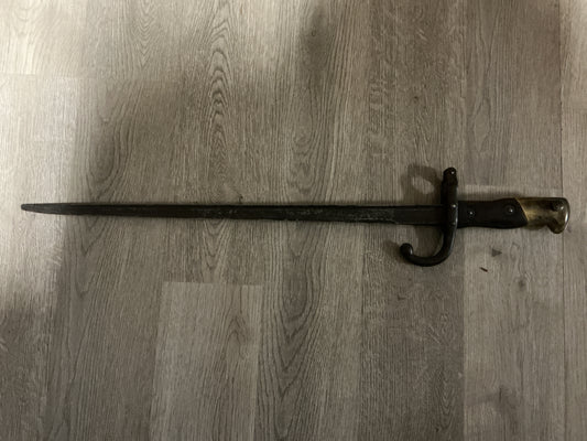 French Model 1897 Gras Sword Bayonet-No Scabbard