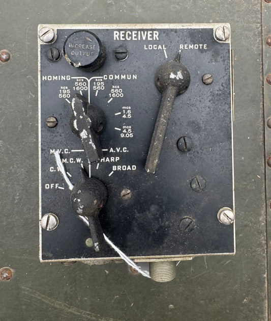 WWII U.S. Navy Operator’s Control Box – Type CRV-23256