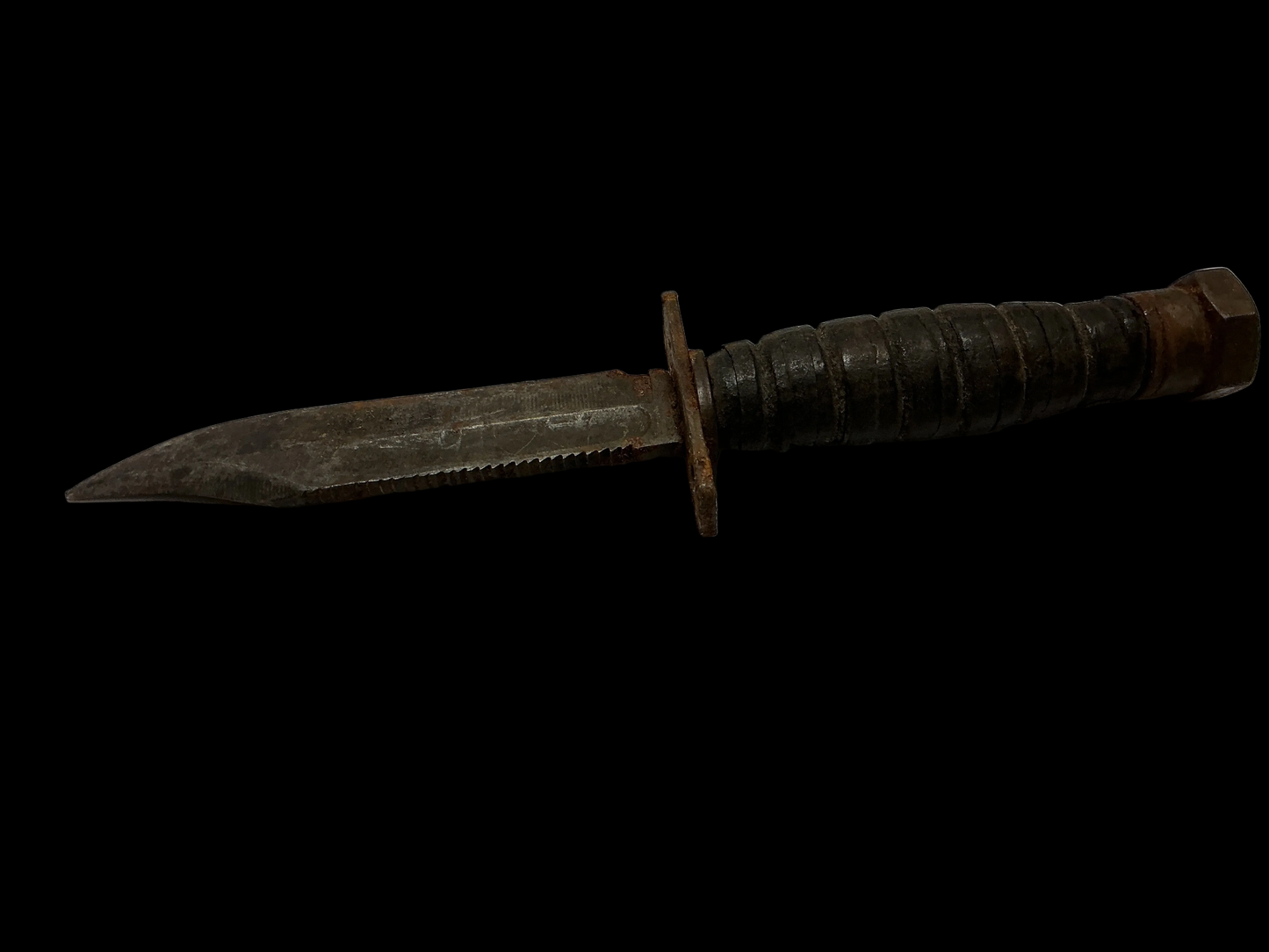 Mid 20th Century Homemade/Theatre Fighting Knife (file blade)