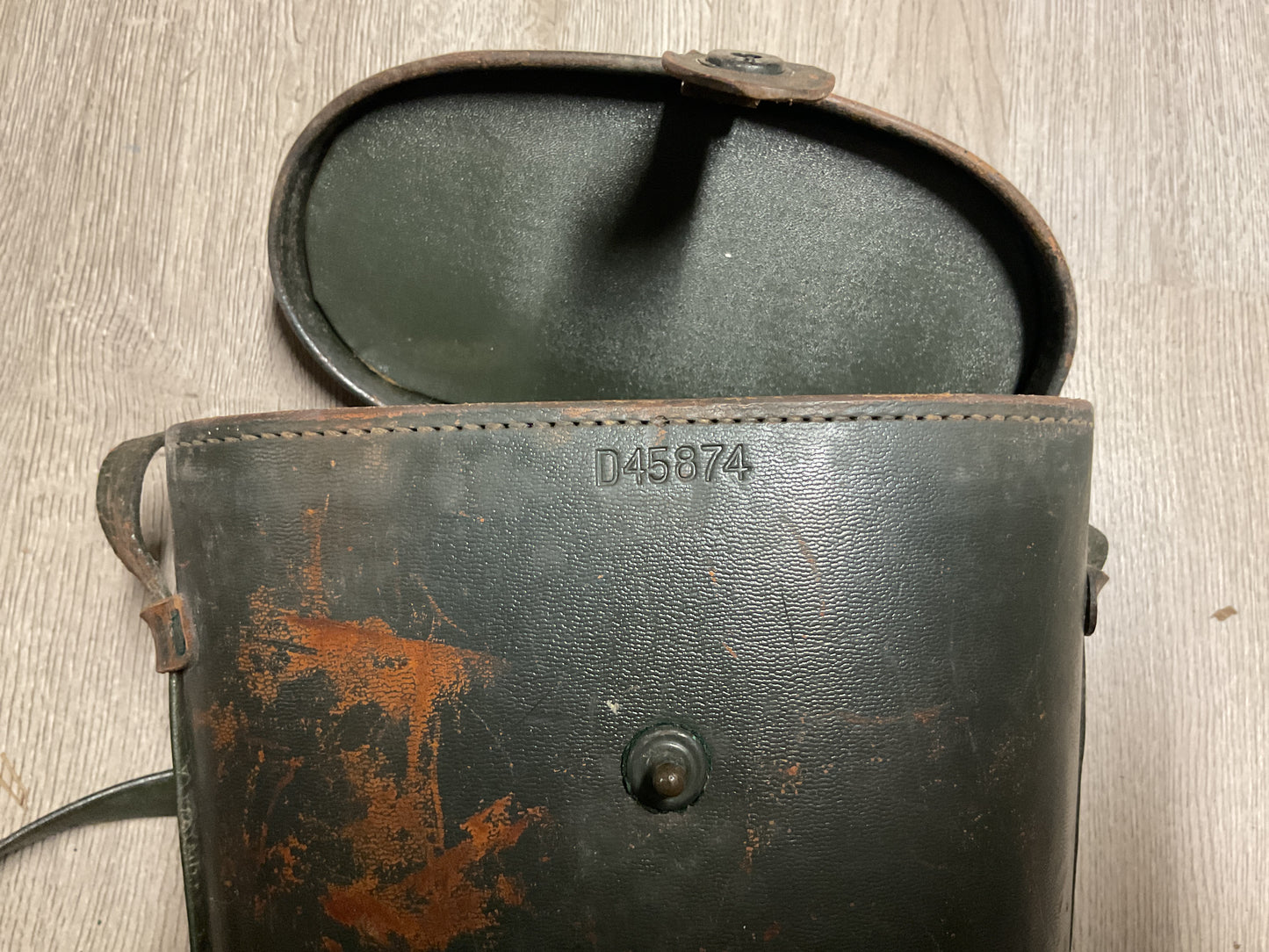 U.S. Military M24 Carrying Case-Empty-WWII/Korean War Era Optical Equipment Case