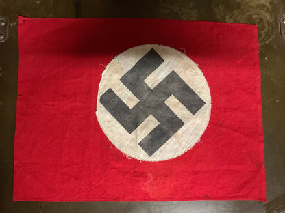WWII German 3rd Reich Rep Flag Panel