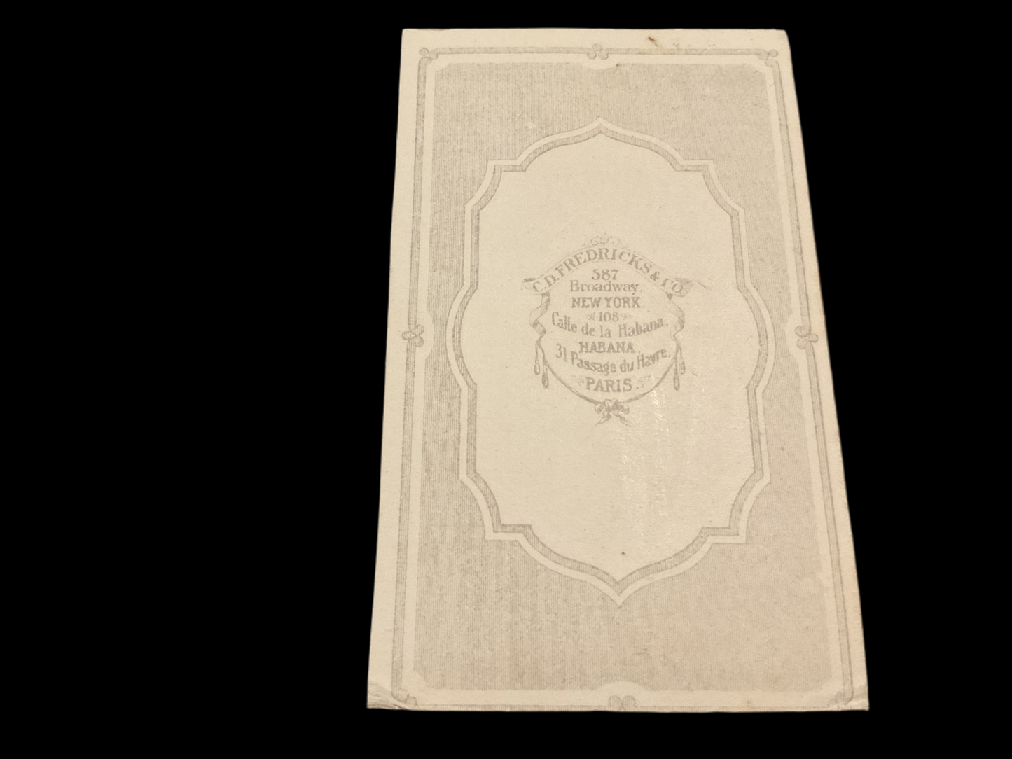 General William Sherman CDV (Carte de Viste)