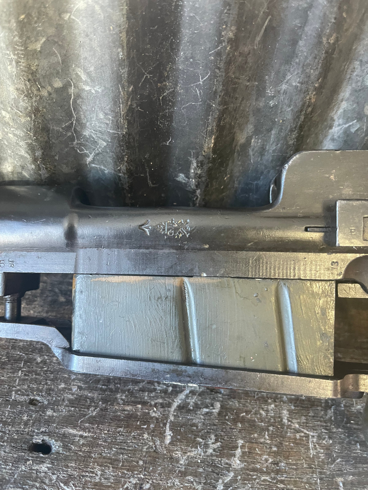 U.S. Model 1917 Enfield / P17 Complete Bolt Action – Eddystone/ERA Marked – Bolt, Trigger, Magazine & Rear Sight Assembly
