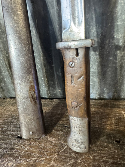 Unmarked k98 bayonet WWII