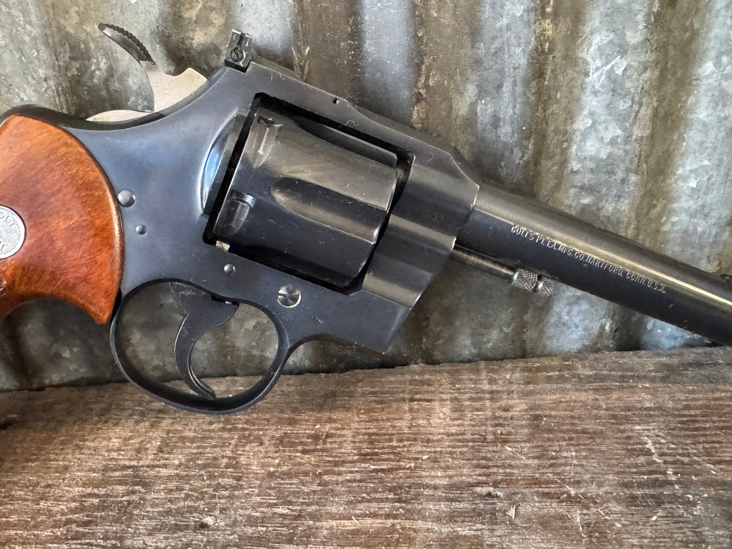 Colt Officers Model Match .38 Special Revolver (with Box & Papers)