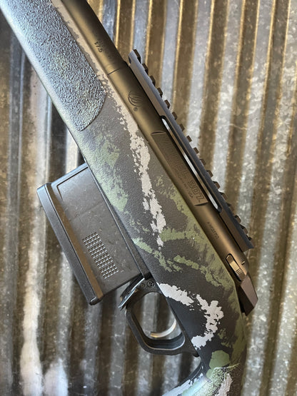 Weatherby Model 307 – .25 Weatherby RPM – Fluted Barrel – Camo Stock – Excellent Used Condition – Original Box
