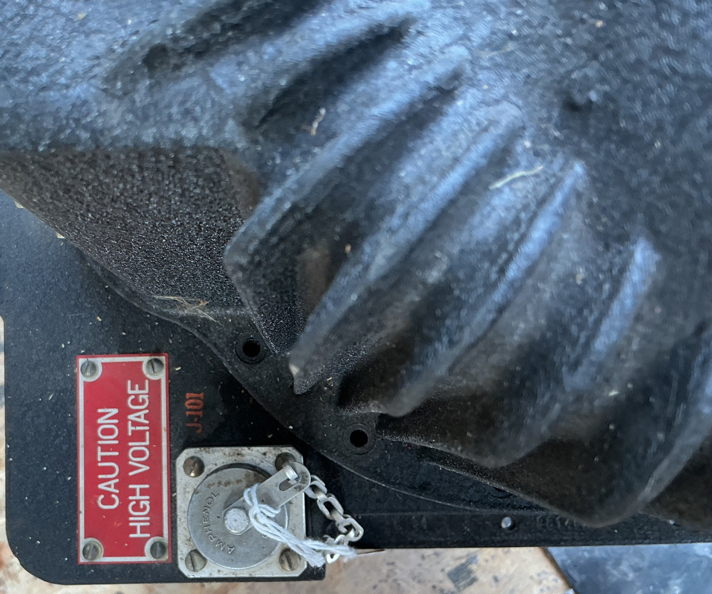 WWII U.S. Radar Magnetron / Transmitter Unit – Heavy Finned Assembly – High Voltage RF Component