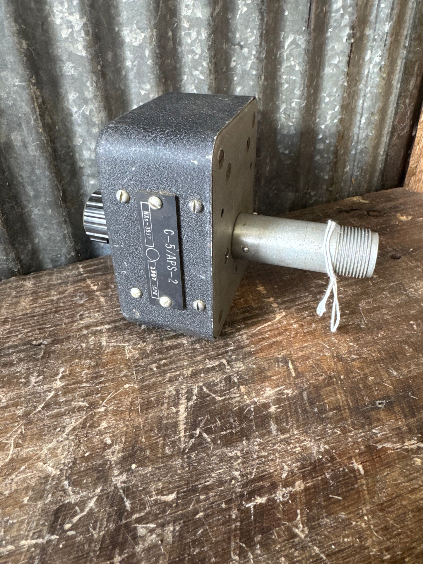 WWII AN/APS-2 Radar C-5/APS-2 Control Unit