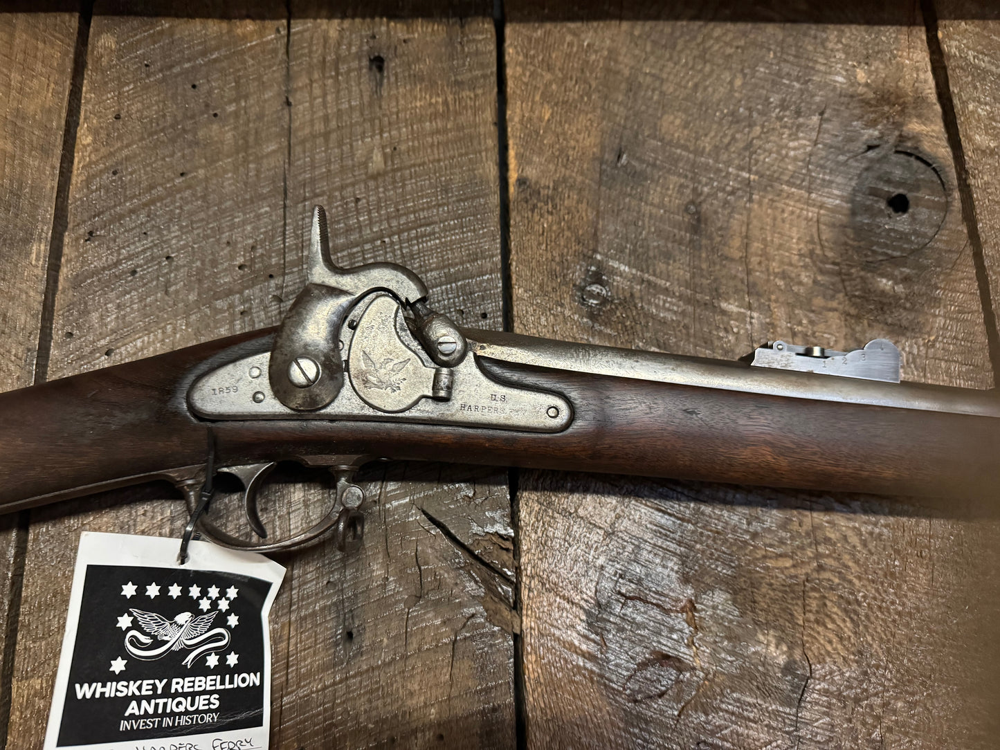 1859 Harper’s Ferry Rifle – Maynard Tape Primer