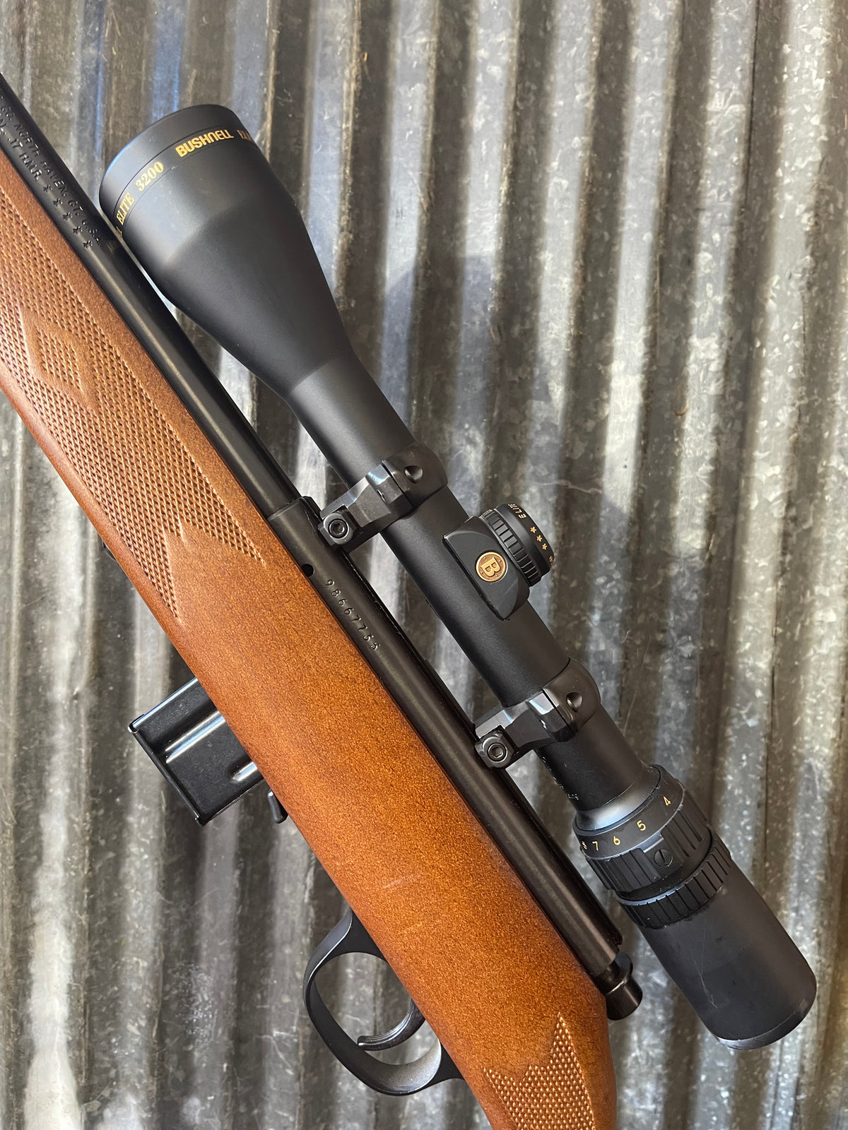 Marlin Model 17V .17 HMR – Bushnell Elite 3200 3-9x Scope