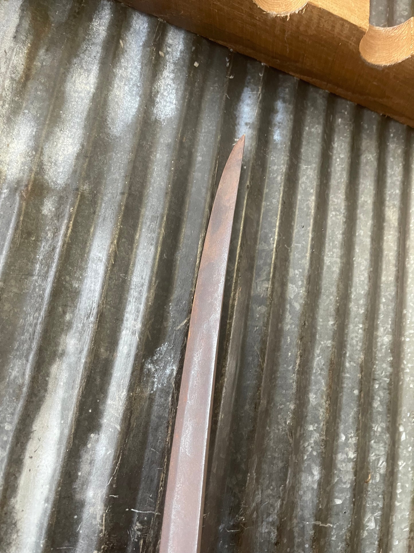 Reproduction Naval Cutlass Sword — Brass Guard & Leather-Wrapped Grip