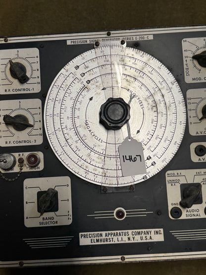 Vintage Precision Apparatus Company E-200-C Precision Signal Generator