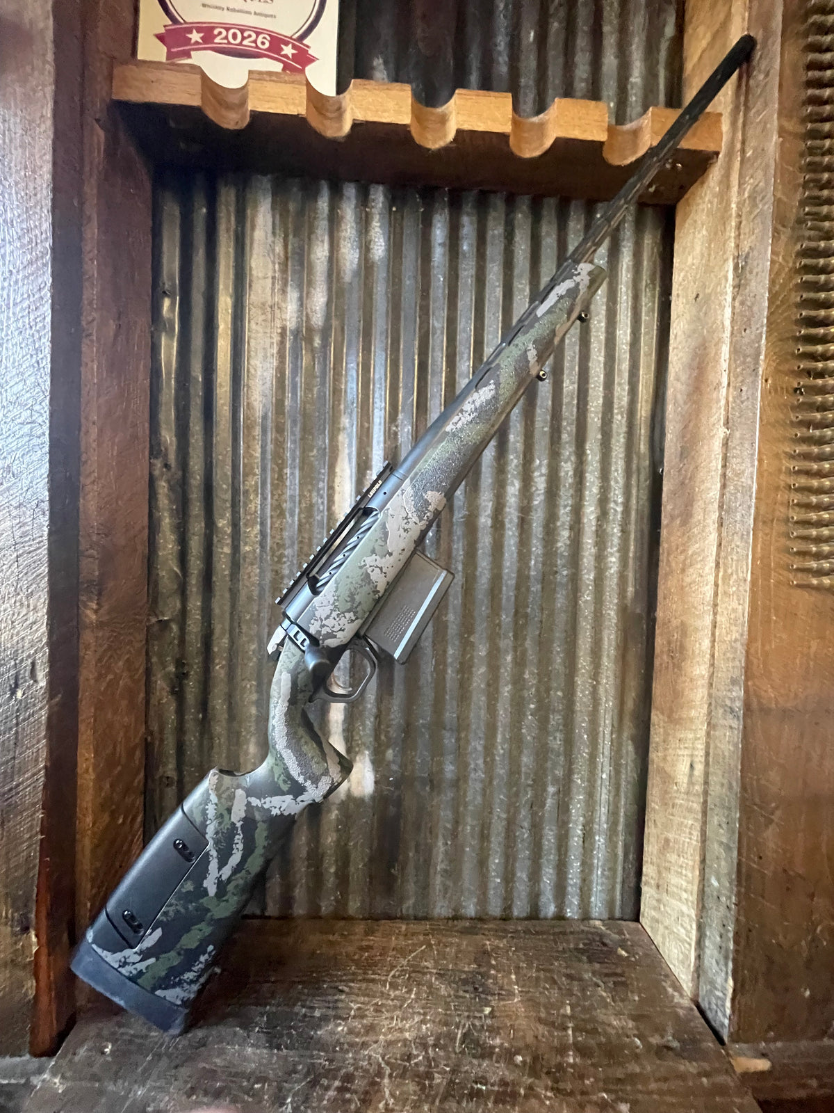 Weatherby Model 307 – .25 Weatherby RPM – Fluted Barrel – Camo Stock – Excellent Used Condition – Original Box
