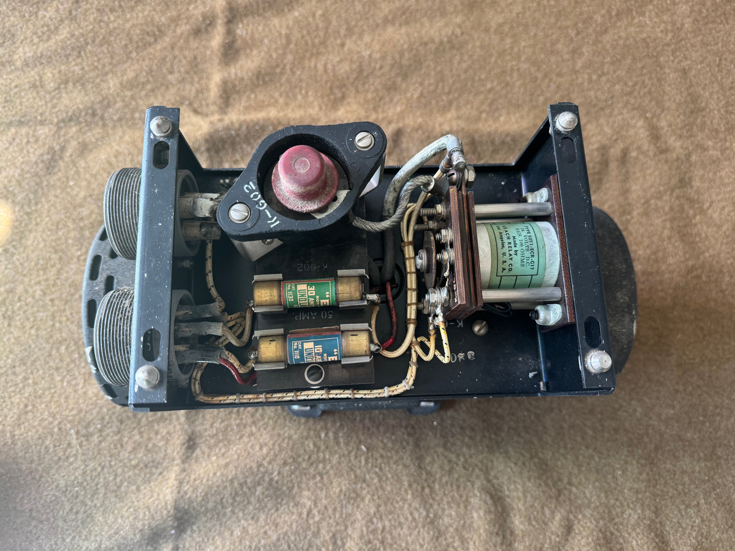 RCA Type CRV-21AAR Dynamotor Assembly WWII U.S. Navy Aircraft Radar Power Supply