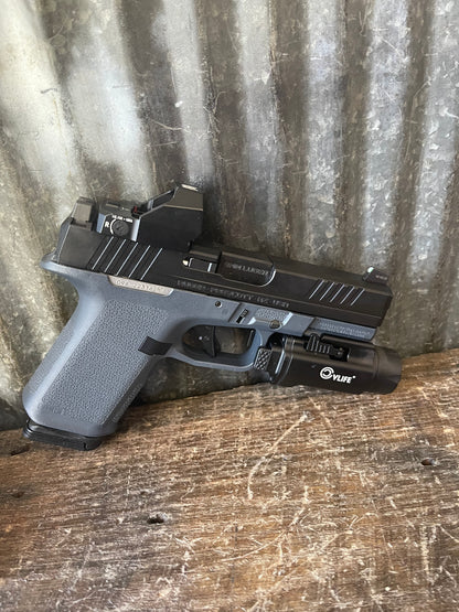 Ruger RXM 9mm Semi-Automatic Pistol – Monstrum Red Dot – CVLIFE Tactical Light – 2 Magazines