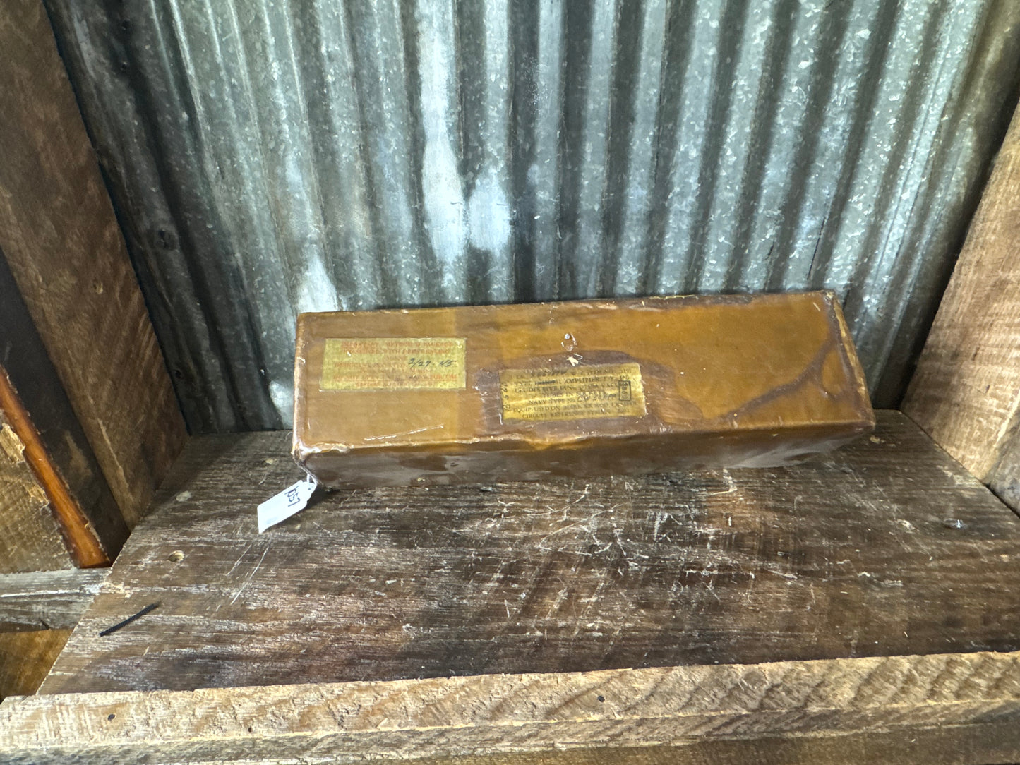 WWII U.S. Navy Radar Amplifier – Sealed 1945 Package